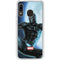 Marvel Black Panther Jumping Through Air Galaxy A20 Clear Case